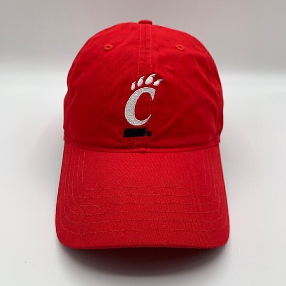 Cincinnati Bearcats NCAA Red Under Armour Relaxed Fit Strapback Hat - Picture 2 of 5